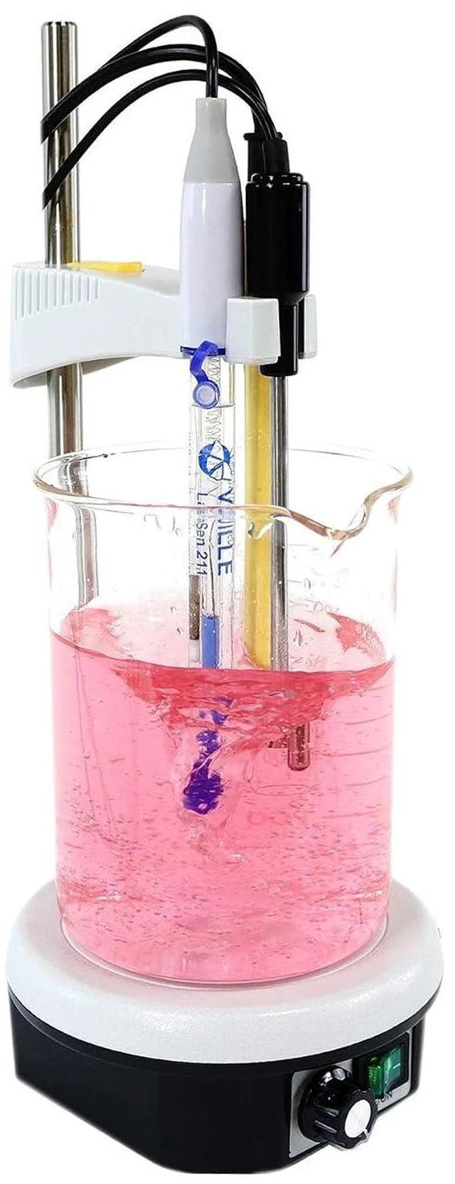 Alt view image 2 of 2 - 601 Powerful Magnetic Lab Stirrer with Electrode Holder, Speed Range: 0-2300 RPM, Max Stirring Capacity: 3000ml AI2803
