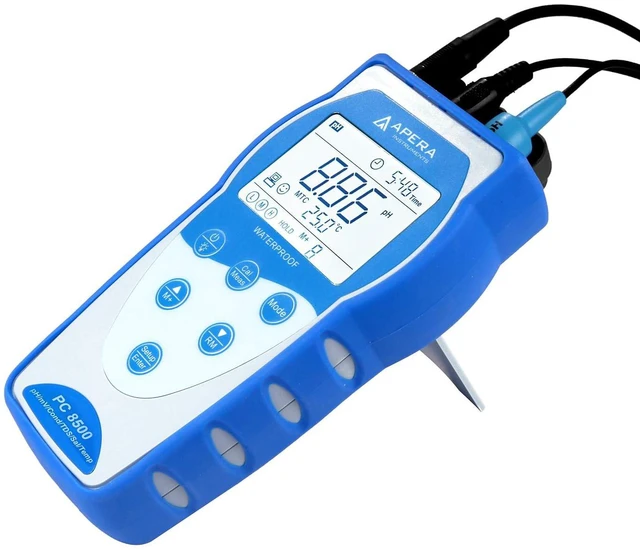 Alt view image 2 of 7 - Premium Series PC8500 Portable Handheld pH/Conductivity Meter Kit (AI5524)