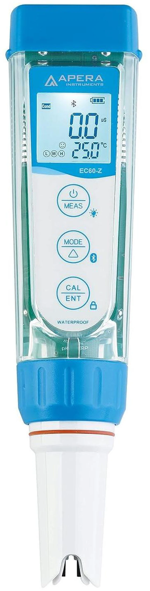 Alt view image 3 of 7 - EC60-Z Smart Bluetooth Conductivity/TDS/Salinity/Resistivity Tester Powered by ZenTest Mobile App