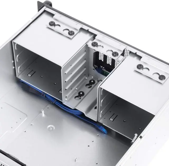 Alt view image 2 of 7 - Silverstone Technology RM41-506 4U rackmount Server case with six 5.25" Drive Bays, SST-RM41-506