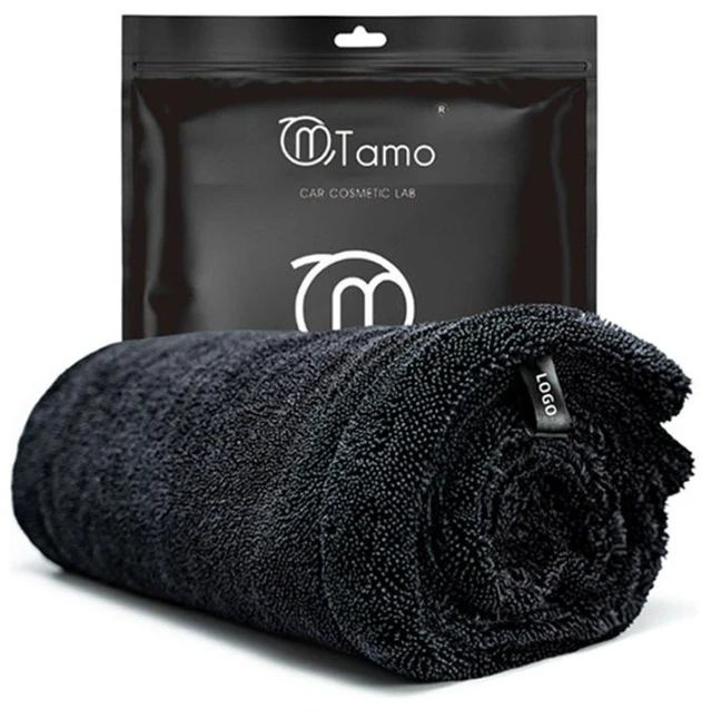 Main image of Non-stick ultra-fine fiber double-sided small braid car cleaning towel, highly absorbent, specially designed for car washing in auto repair shops,Size:40*40cm