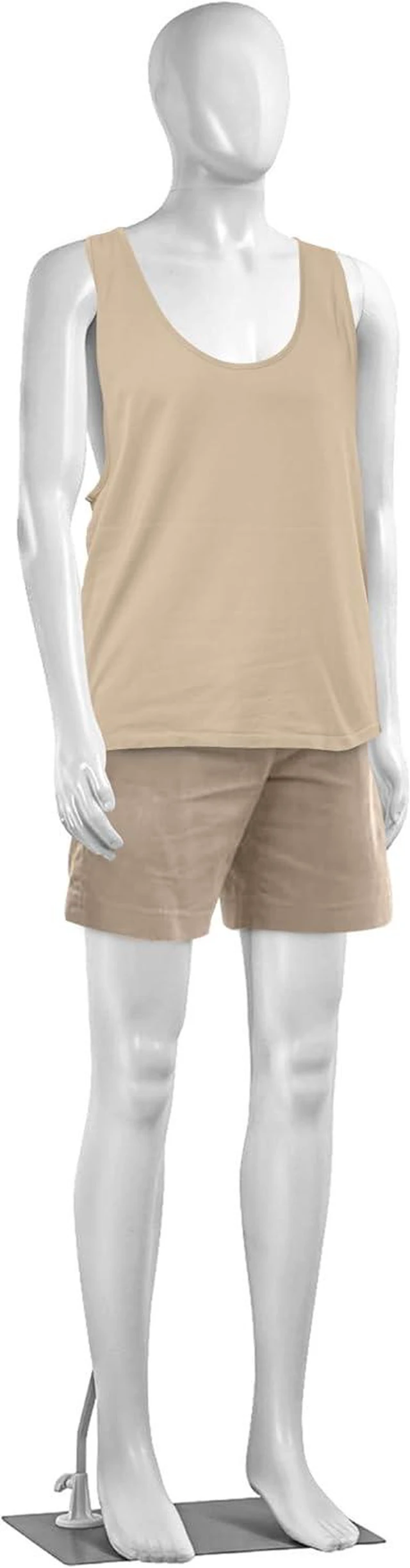 Alt view image 7 of 7 - SereneLife Maniquí masculino de 74 pulgadas con cabeza desmontable, manos y piernas, soporte ajustable, cabeza giratoria de 360 grados, montaje sin herramientas para exhibición de ropa, venta al por m