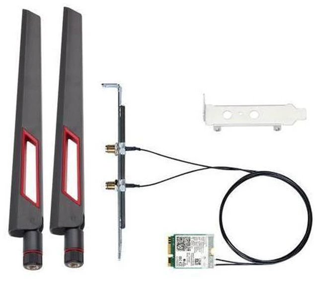 Alt view image 6 of 6 - DERAPID BE200NG Wi-Fi 7 Desktop Kit 8774Mbps (6G+5G+2.4G) with Bluetooth 5.4, 802.11 be200 M.2 WiFi Card Tri-Band Wireless Network Adapter for PC, Supports Windows 11, 10 (64bit) only.