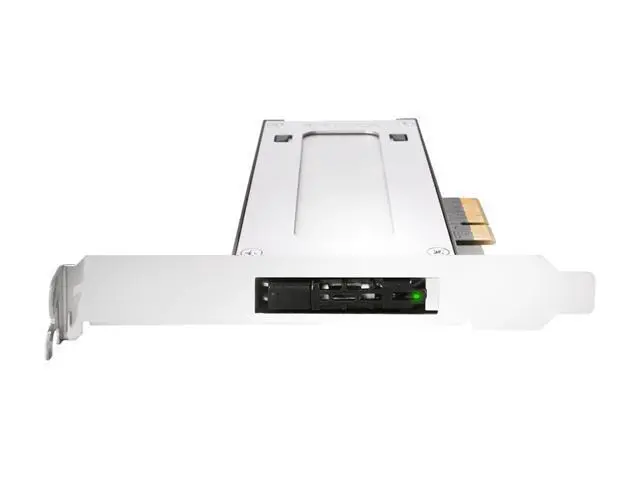 Alt view image 3 of 7 - ICY DOCK ToughArmor MB840M2P-B M.2 NVMe SSD to PCIe 3.0 x4 Removable SSD Mobile Rack for PCIe Expansion Slot