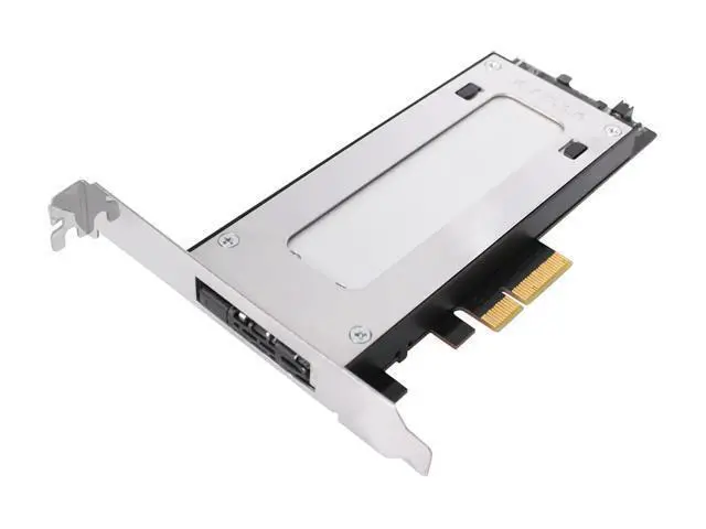 Alt view image 2 of 7 - ICY DOCK ToughArmor MB840M2P-B M.2 NVMe SSD to PCIe 3.0 x4 Removable SSD Mobile Rack for PCIe Expansion Slot