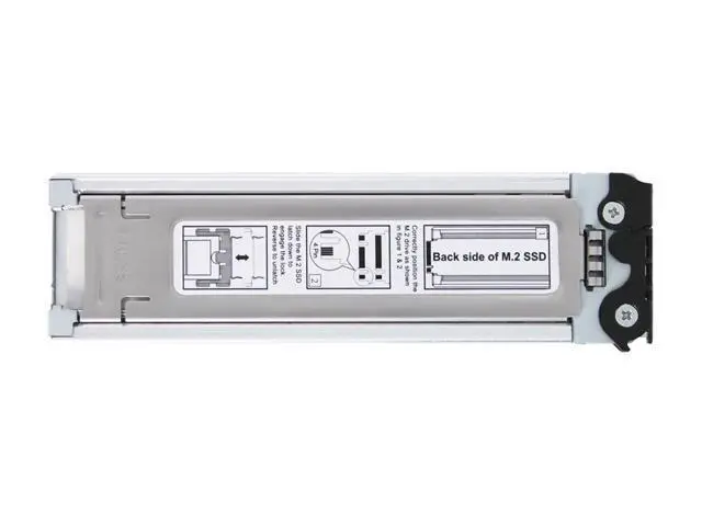 Alt view image 4 of 7 - ICY DOCK ToughArmor MB840M2P-B M.2 NVMe SSD to PCIe 3.0 x4 Removable SSD Mobile Rack for PCIe Expansion Slot
