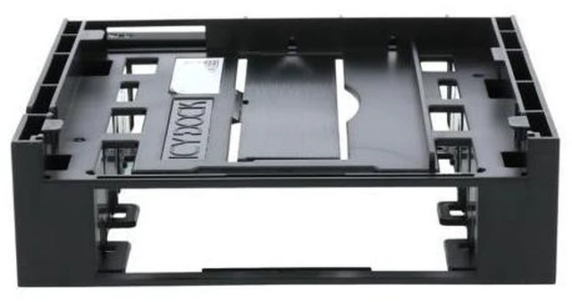 Alt view image 4 of 7 - ICY DOCK MB343SPO FLEX-FIT Duo MB343SPO 5.25" Ext. Bay to 3.5" HDD / Device Bay + Ultra Slim ODD Bay Mounting Kit Bracket