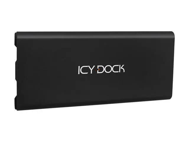 Alt view image 3 of 7 - ICY DOCK ICYNano MB861U31-1M2B Aluminum & Plastic M.2 Black 1 x M.2 PCIe NVMe SSD (2230/2242/2260/2280/22110) 1 x USB 3.2 Gen 2 Portable M.2 NVMe PCIe SSD to USB 3.2 Gen 2 (10Gbps) External Enclosure