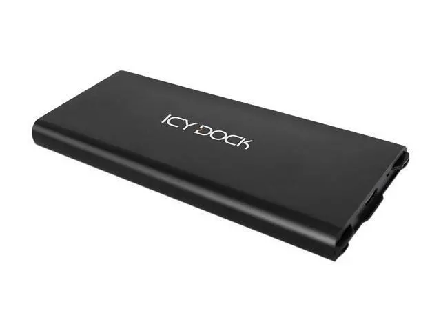 Alt view image 7 of 7 - ICY DOCK ICYNano MB861U31-1M2B Aluminum & Plastic M.2 Black 1 x M.2 PCIe NVMe SSD (2230/2242/2260/2280/22110) 1 x USB 3.2 Gen 2 Portable M.2 NVMe PCIe SSD to USB 3.2 Gen 2 (10Gbps) External Enclosure