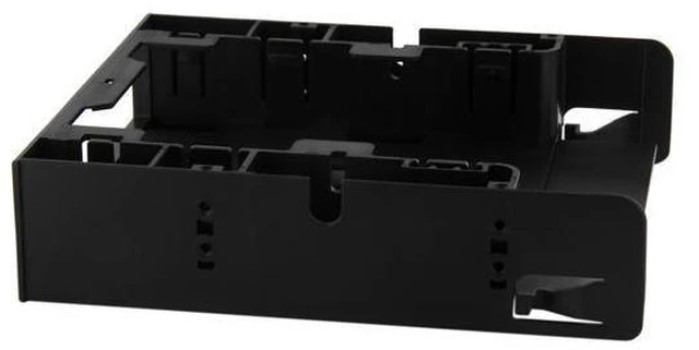 Alt view image 6 of 7 - ICY DOCK Dual 2.5 SSD 1 x 3.5 HDD Device Bay to 5.25 Drive Bay Converter / Mount / Kit / Adapter - FLEX-FIT Trio MB343SP