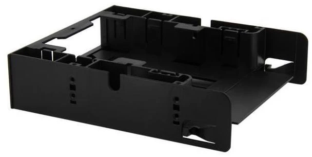 Alt view image 7 of 7 - ICY DOCK Dual 2.5 SSD 1 x 3.5 HDD Device Bay to 5.25 Drive Bay Converter / Mount / Kit / Adapter - FLEX-FIT Trio MB343SP