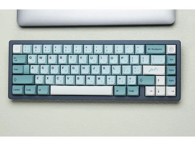 Alt view image 4 of 6 - 125 XDA Keycaps PBT Dye-Sublimated XDA Profile for Mechanical Keyboard with English Japanese