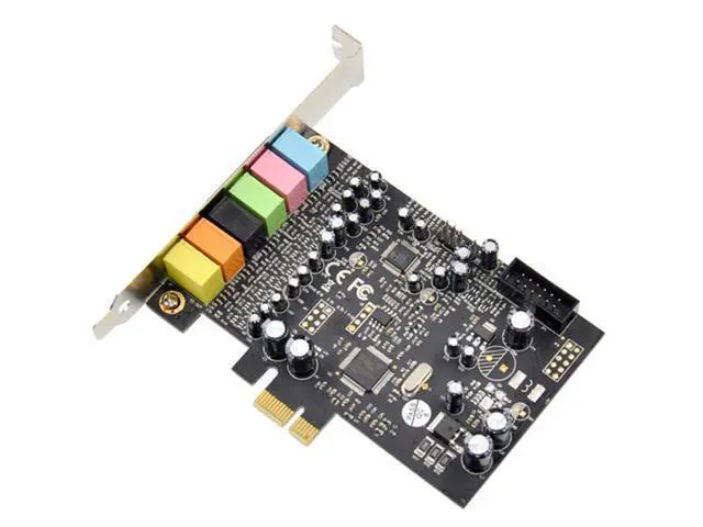 Alt view image 2 of 7 - Pcie 7.1CH Sound Card Stereo Surround Sound PCI-E Built-In 7.1 Channel Audio Audio System CM8828