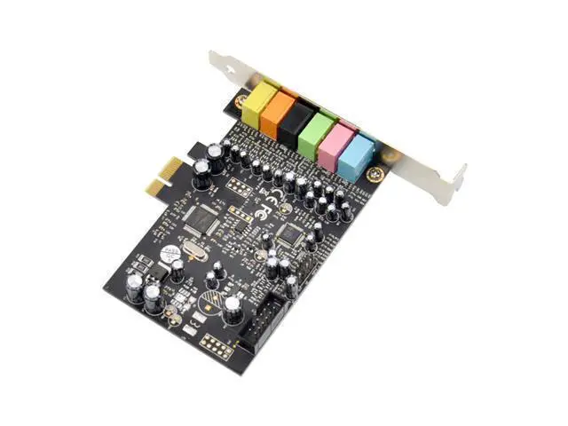 Alt view image 4 of 7 - Pcie 7.1CH Sound Card Stereo Surround Sound PCI-E Built-In 7.1 Channel Audio Audio System CM8828