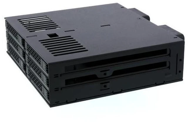 Alt view image 4 of 7 - ICY DOCK MB326SP-B | 6 Bay 2.5 SATA HDD / SSD Hot Swap Backplane Cage Enclosure for External 5.25 Bay | ExpressCage Series