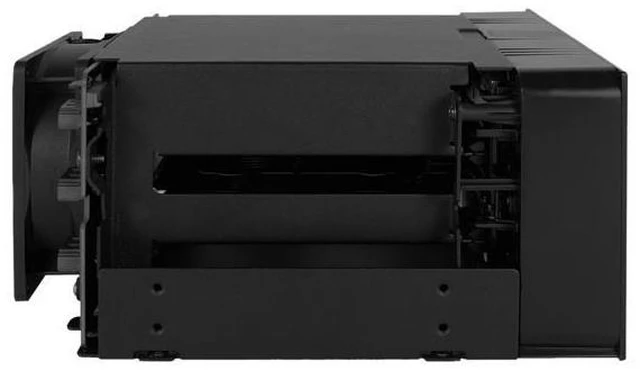 Alt view image 5 of 7 - ICY DOCK flexiDOCK MB830SP-B Tray-less 3 Bay Removable 3.5-inch SATA/SAS Hard Drive Docking Enclosure in 2 x 5.25-inch Optical Bay (w/ Cables)