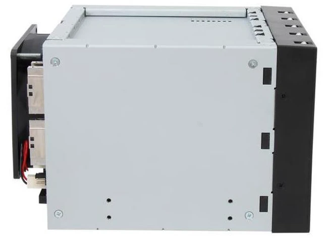 Alt view image 5 of 7 - Icy Dock MB155SP-B | 5x3.5" in 3x5.25" Hot Swap SATA HDD Cage | FatCage