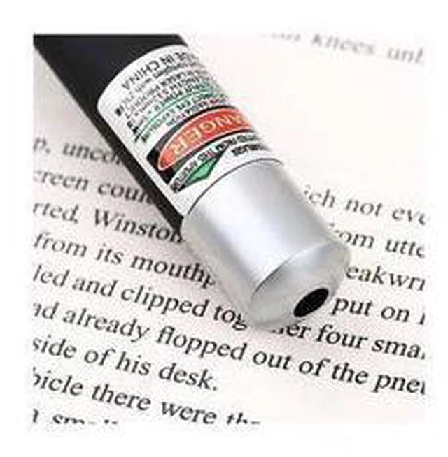 Alt view image 4 of 5 - Military High Power 5mW 532nm Green Laser Pointer Pen Visible Beam Light Lazer