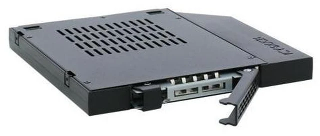 Alt view image 6 of 7 - ICY DOCK ToughArmor MB411SPO-1B (Fits 12.7mm height ODD Slot) 2.5" SSD / HDD Hot-Swap SATA Mobile Rack for 12.7mm Slim CD/DVD-ROM Optical Bay