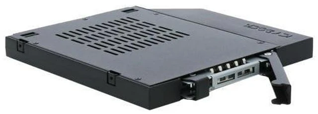 Alt view image 7 of 7 - ICY DOCK ToughArmor MB411SPO-1B (Fits 12.7mm height ODD Slot) 2.5" SSD / HDD Hot-Swap SATA Mobile Rack for 12.7mm Slim CD/DVD-ROM Optical Bay
