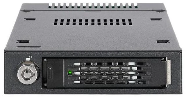 Alt view image 2 of 7 - ICY DOCK ToughArmor MB601M2K-1B M.2 PCIe NVMe SSD Mobile Rack for External 3.5" Drive Bay