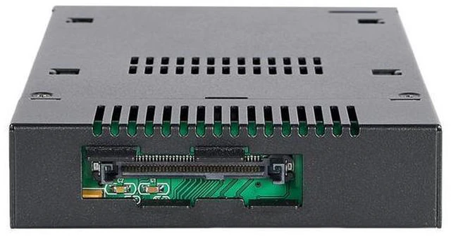 Alt view image 5 of 7 - ICY DOCK ToughArmor MB601M2K-1B M.2 PCIe NVMe SSD Mobile Rack for External 3.5" Drive Bay