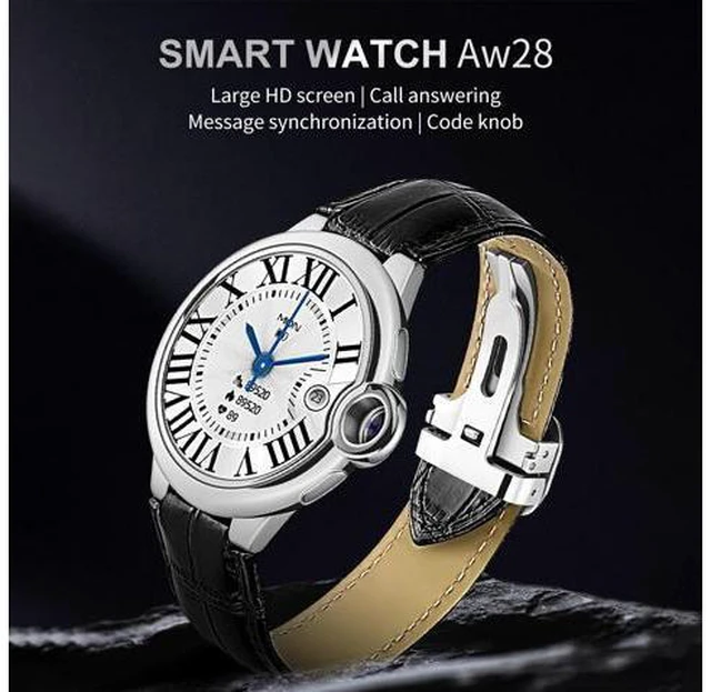 Alt view image 3 of 7 - Smart Watch 1.32inch BT Smart Watches Touch Answer Make Call Waterproof Fitness Activity Tracker Watch with Heart Rate Blood Pressure