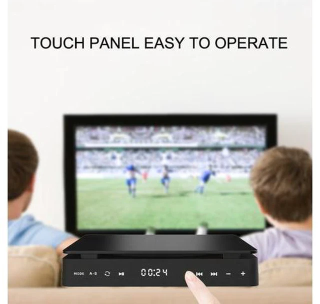 Alt view image 7 of 7 - 1080P DVD HD Video Player Portable VCD Player MiNi CD Player HDMI Video + 3.5mm Jack Audio Output with Remote Control