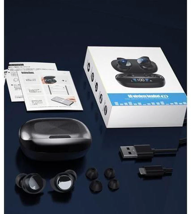 Alt view image 7 of 7 - True Wireless Earbuds Bluetooth 5.3 Ear Buds for IOS Android, TWS Waterproof IPX7 Earbuds in Ear Headphones for Sports Workout Running Gym Wireless Bluetooth Deep Bass Earphones with Microphone