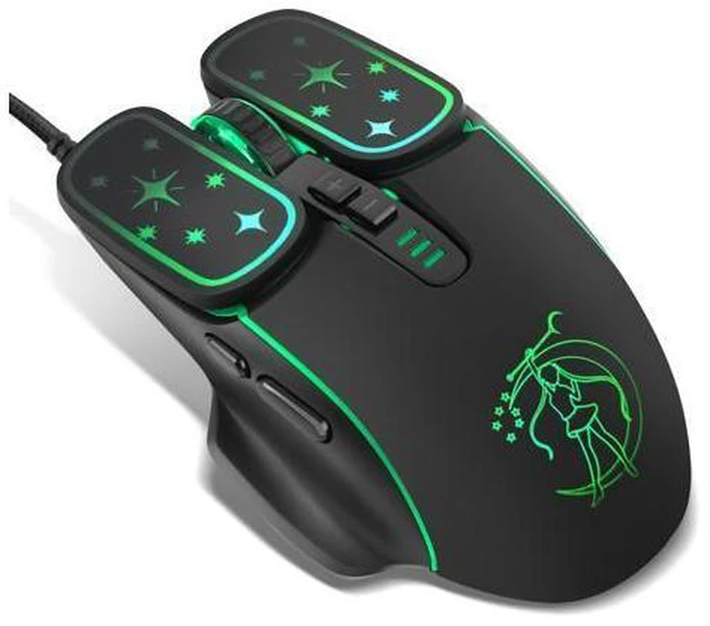 Main image of RGB 7200DPI Game Optical Mouse USB Wired Mice for Windows macOS Android