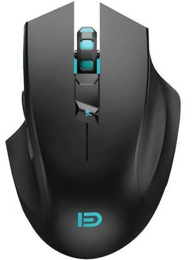 Main image of Noiseless Wireless Mouse, i720 Erognomic Right-handed Wireless Silent Gaming Mouse For Windows and MAC - Black