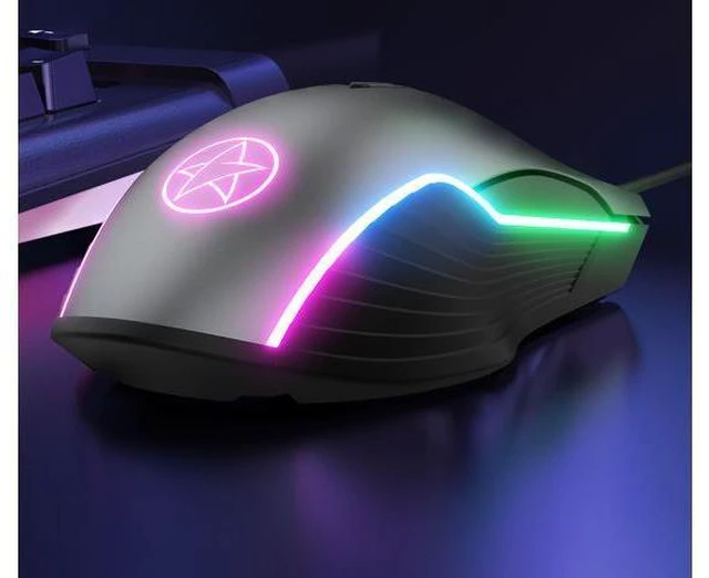 Alt view image 2 of 7 - Wired Gaming Mouse USB Interface RGB Mice 7 Buttons 6400 DPI Breathing Colorfull LED With Macro Programming For Laptop PC