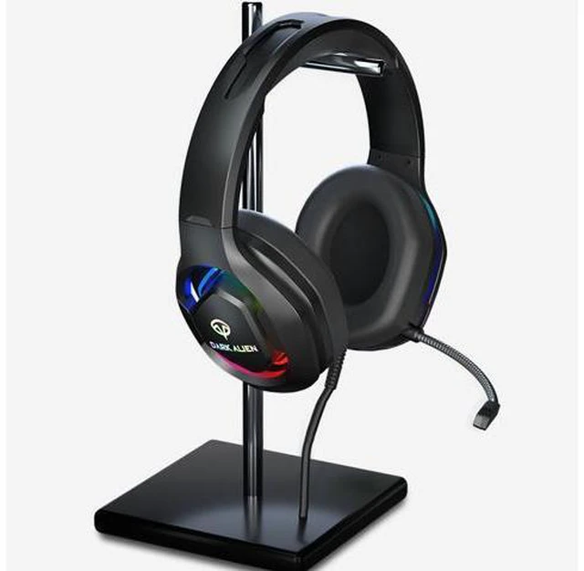 Alt view image 2 of 7 - Noise Cancelling 7.1 Sound USB Wired Headphones Subwoofer Microphone RGB Gaming Headset Head-Mounted Suitable for Computer Notebook Playstation