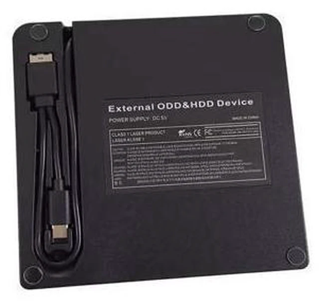 Alt view image 7 of 7 - Type C USB 3.0 Slim External DVD RW CD Writer Drive Burner Reader Player Optical Drives CD-RW Burner Reader Recorder For Laptop