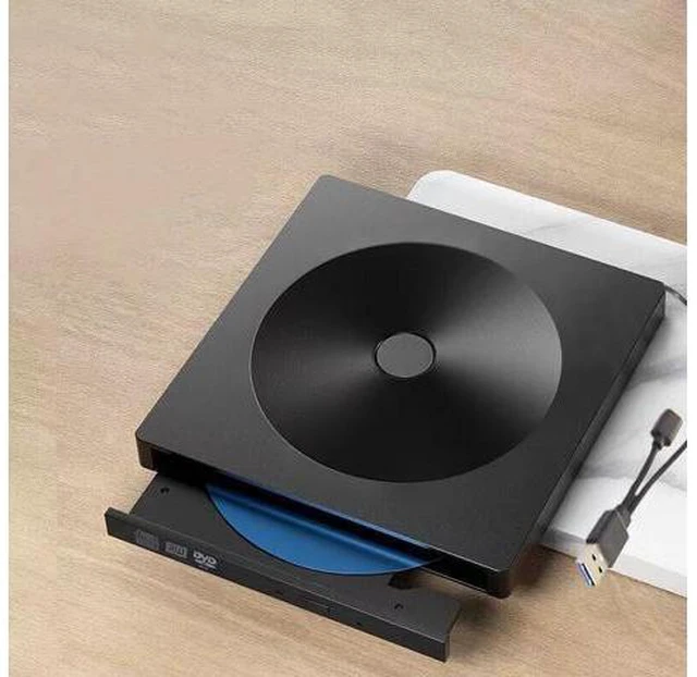 Alt view image 6 of 7 - Type C USB 3.0 Slim External DVD RW CD Writer Drive Burner Reader Player Optical Drives CD-RW Burner Reader Recorder For Laptop
