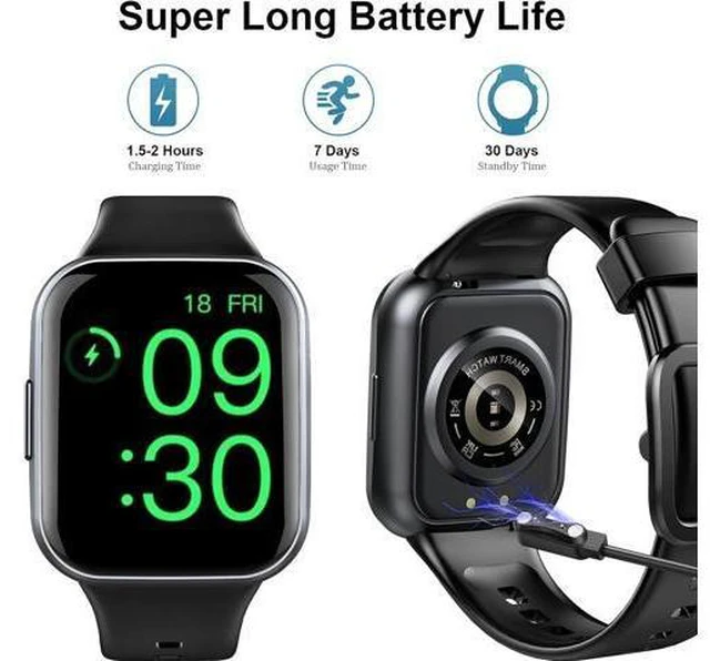 Alt view image 4 of 7 - Smart Watch, 1.69" HD Touch Screen Fitness Watch for Men Women, 25 Sports Modes Fitness Tracker with Heart Rate Sleep Monitor, Pedometer Activity Trackers, IP68 Waterproof Smartwatch for Android IOS