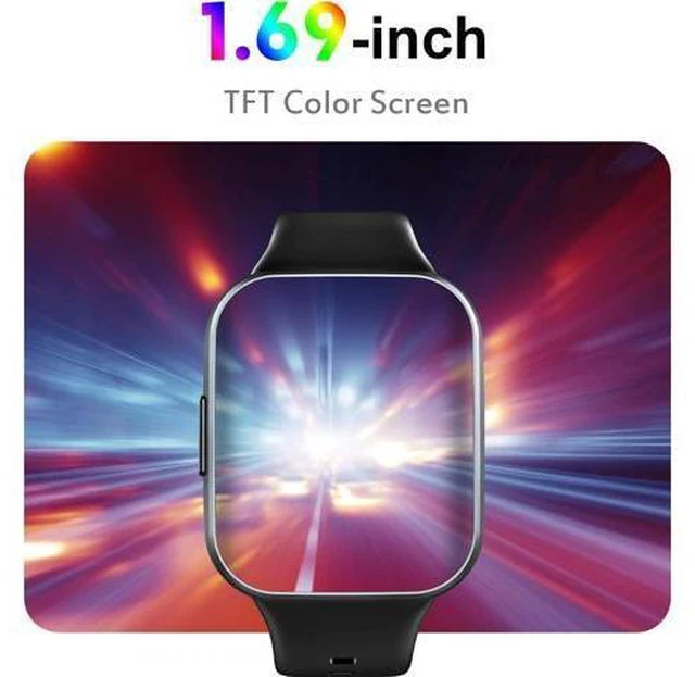 Alt view image 2 of 7 - Smart Watch, 1.69" HD Touch Screen Fitness Watch for Men Women, 25 Sports Modes Fitness Tracker with Heart Rate Sleep Monitor, Pedometer Activity Trackers, IP68 Waterproof Smartwatch for Android IOS