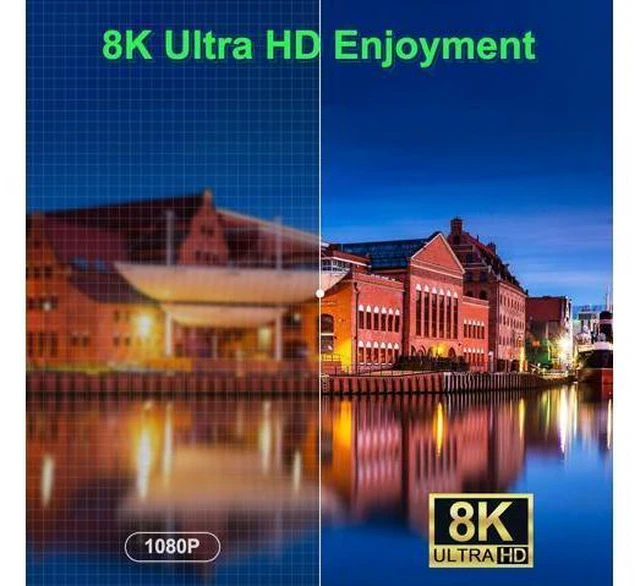 Alt view image 3 of 7 - KVM Switch 3 Monitors 2 Computers 8K@60Hz 4K@144Hz, 2 Displayport + HDMI USB 3.0 KVM Switch Triple Monitor with 4 USB 3.0 Port for Keyboard Mouse, Wired Remote,Power Adapter and 5 Cables Included
