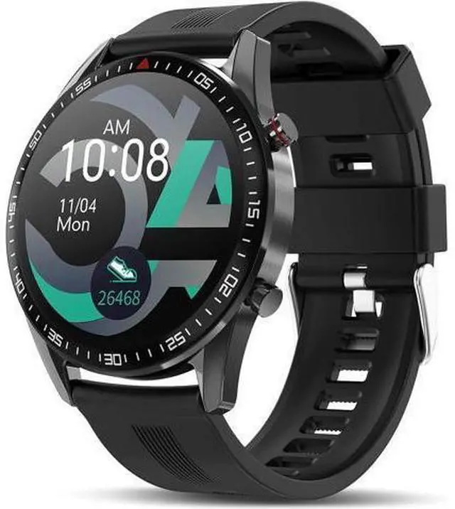 Main image of Smart Watch for Men Women Fitness Watch IP68 Waterproof Smartwatch 1.3" Round Touch Screen Activity Tracker Sport Watches with Heart Rate Sleep Monitor Digital Watches Step Counter for Android iOS