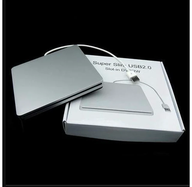 Main image of DVD-RW Laptop External DVD Burner Drives Box Enclosure Case Suction Super Slim USB 2.0 Slot DVD Portatil Drive blu ray