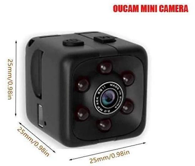 Alt view image 3 of 5 - Mini Spy Camera Include 32G SD Card Hidden Camera HD Audio and Video Recording, Night Vision Motion Detection, Surveillance Camera Small Dog Camera Nanny Cam Baby Monitor Home Security Camera
