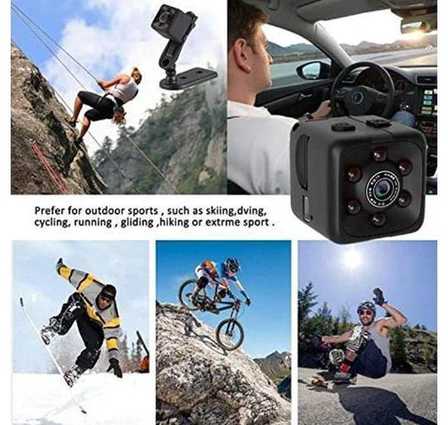 Alt view image 4 of 5 - Mini Spy Camera Include 32G SD Card Hidden Camera HD Audio and Video Recording, Night Vision Motion Detection, Surveillance Camera Small Dog Camera Nanny Cam Baby Monitor Home Security Camera