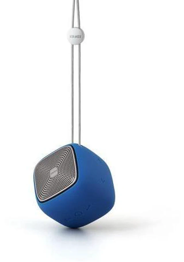 Alt view image 4 of 7 - Edifier MP200 Portable Bluetooth Speaker - IP54 Water Dust Proof with microSD Card for Hiking Camping Outdoors - Blue
