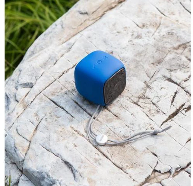 Alt view image 6 of 7 - Edifier MP200 Portable Bluetooth Speaker - IP54 Water Dust Proof with microSD Card for Hiking Camping Outdoors - Blue