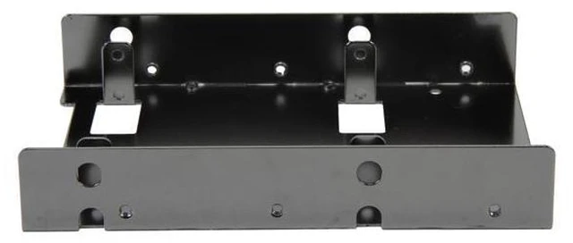 Alt view image 5 of 6 - SilverStone SST-SDP08B 2 x 2.5" to 3.5" Bay Converter (Black Nickel)