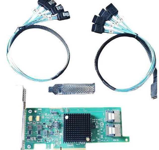 Alt view image 6 of 7 - 9207-8i 6Gbs SAS 2308 PCI-E 3.0 HBA IT Mode for ZFS FreeNAS unRAID 2*SFF-8087 SATA Host Bus Adapter