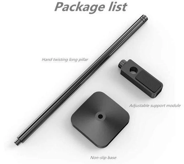 Alt view image 7 of 7 - Universal VGA Graphics Card Holder Graphics Card GPU Brace Support Graphics Card Support Frame Video Card Sag Holder Bracket, Anodized Aerospace Aluminum for Computer Cases (Black)