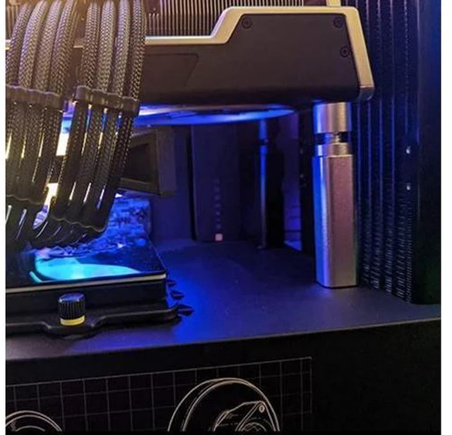 Alt view image 6 of 7 - GPU Support Bracket Graphics Card GPU Brace Support, Video Card Sag Holder Bracket Universal VGA Graphics Card Holder for Computer Cases GPU Stand Magnetic Graphics Card Bracket