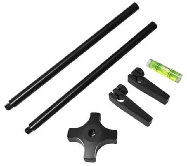 Alt view image 3 of 6 - Graphics Card GPU Brace Support Black, Video Card Sag Holder/Holster Bracket,Anodized Aerospace Aluminum, Adjustable for Single/Dual Slot Cards, Universal Graphics Card Stand