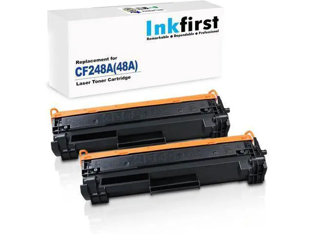 Alt view image 7 of 7 - 2 Inkfirst Compatible Toner Cartridges Replacement for HP CF248A 48A Laserjet Pro M15w M15a M16 MFP M28a M28w M29a M29w (Update CHIP Version)